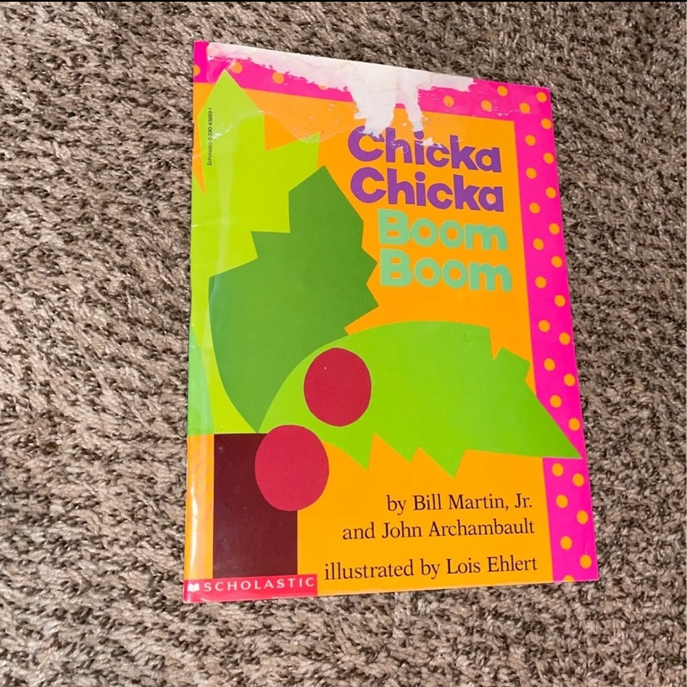 Chicka chicka boom boom book